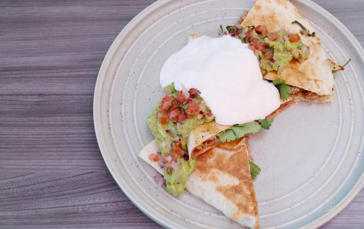 Pulled Pork Quesadilla, Brooklands Tavern