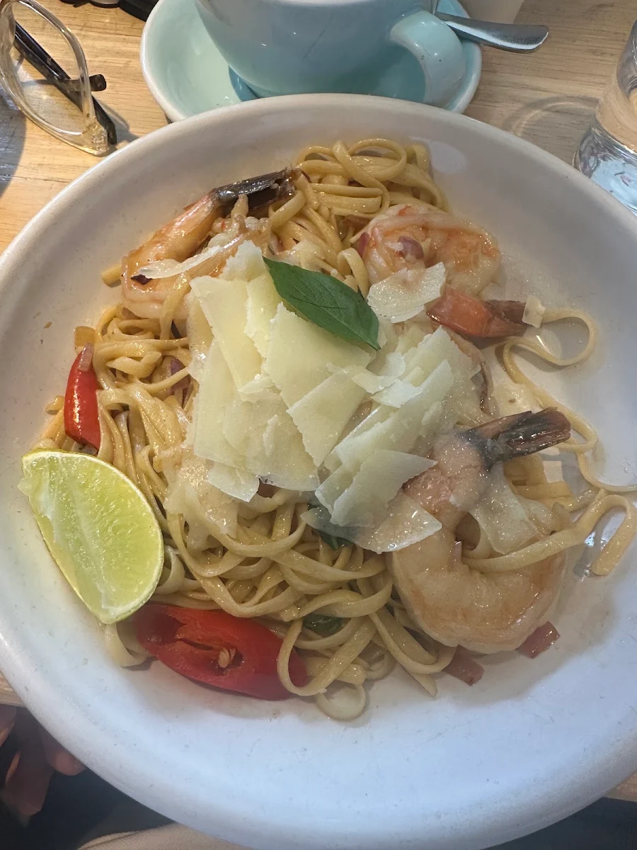 Prawn Linguine