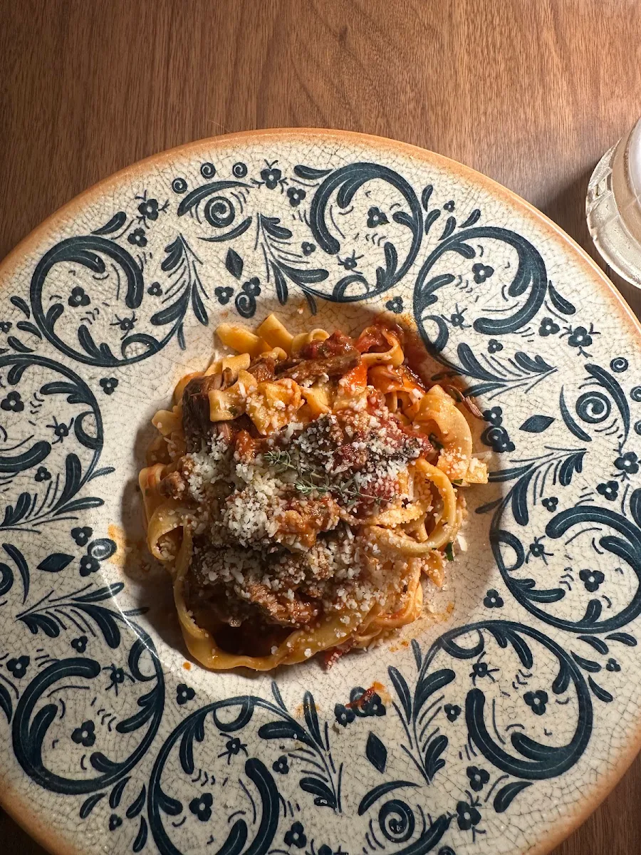 Fettuccine Lamb Ragu