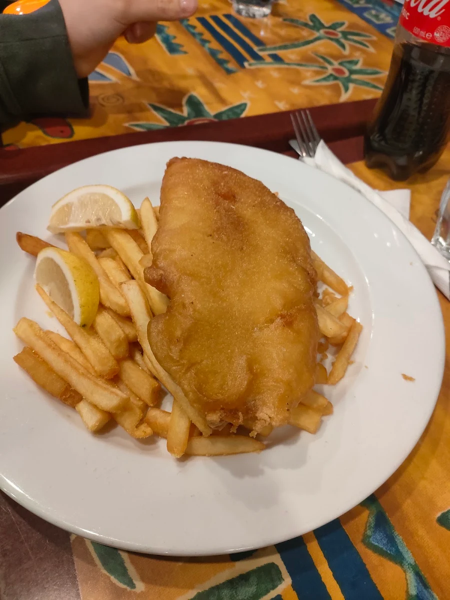 Fish and Chips, Creative Gourmet Pizza and Grill