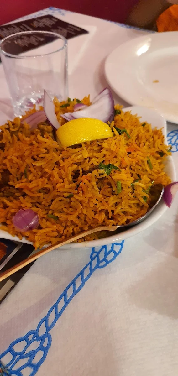 Lamb Biryani with Raita