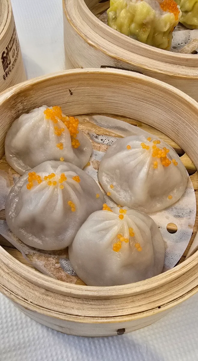 Steamed Dim Sum 4 Per Serve Choice of Prawn Dumplings Pork &Prawn Shumai