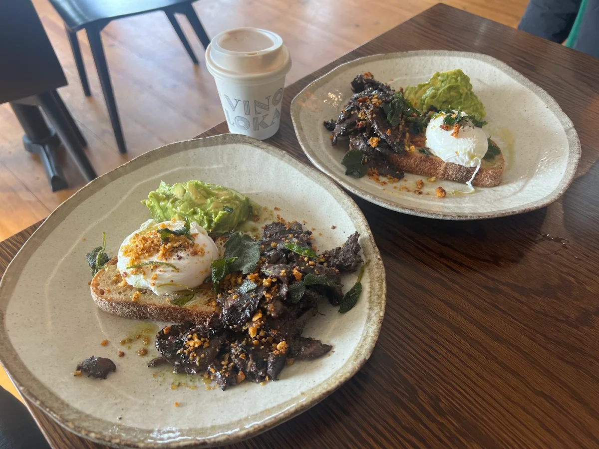 Toast with Smashed Avocado