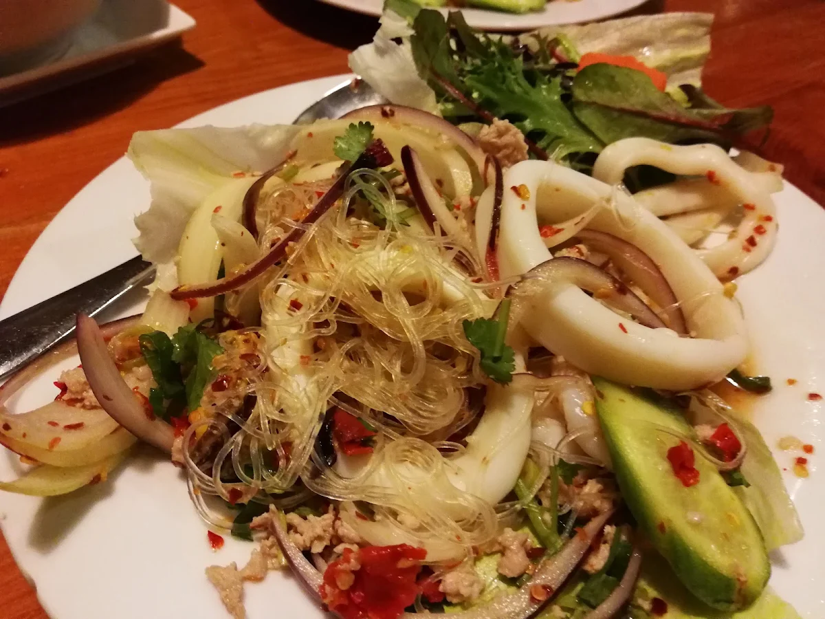 Glass Noodle Salad Imported Seafood