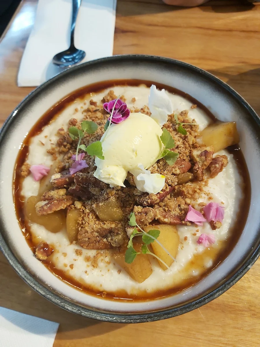 Warm Rice Pudding, No Name Lane cafe & bar