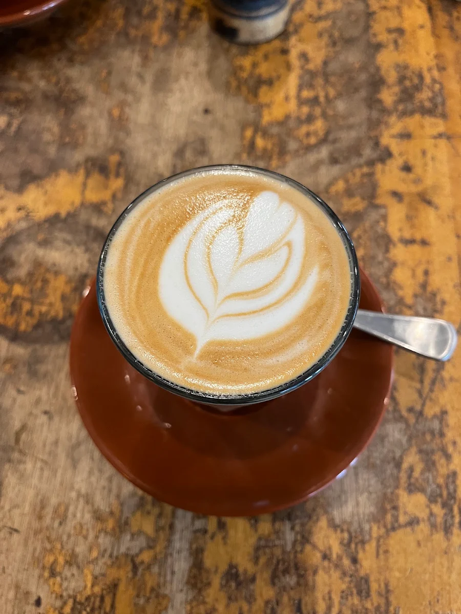 Latte, Goldfish Bowl Cafe & Bakery