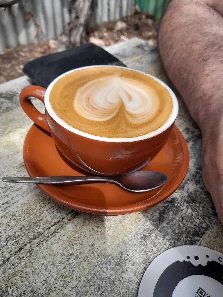 Oat Flat White, Goldfish Bowl Cafe & Bakery