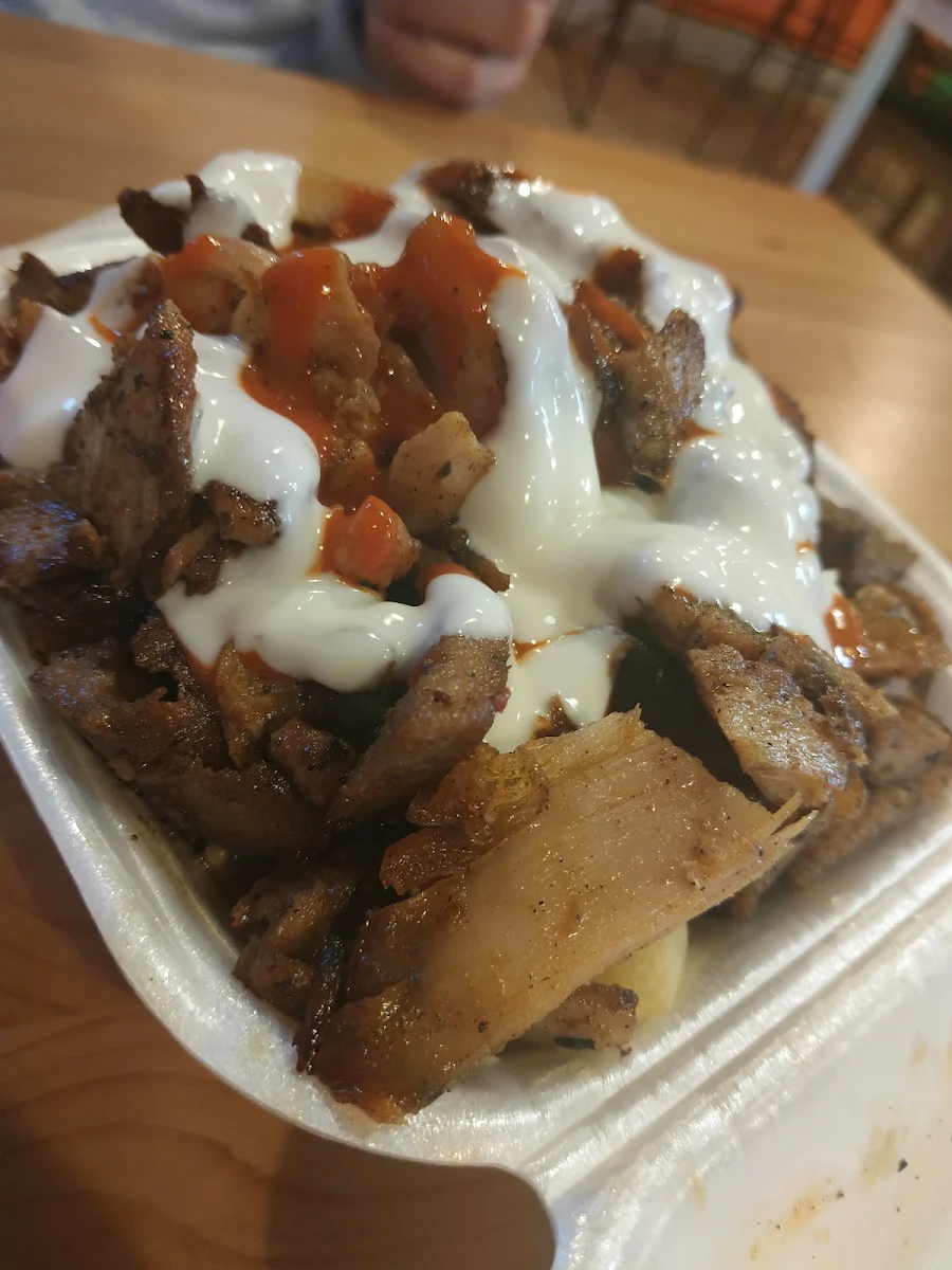 Chicken Kebab Pizza, Evergreen Pizzeria