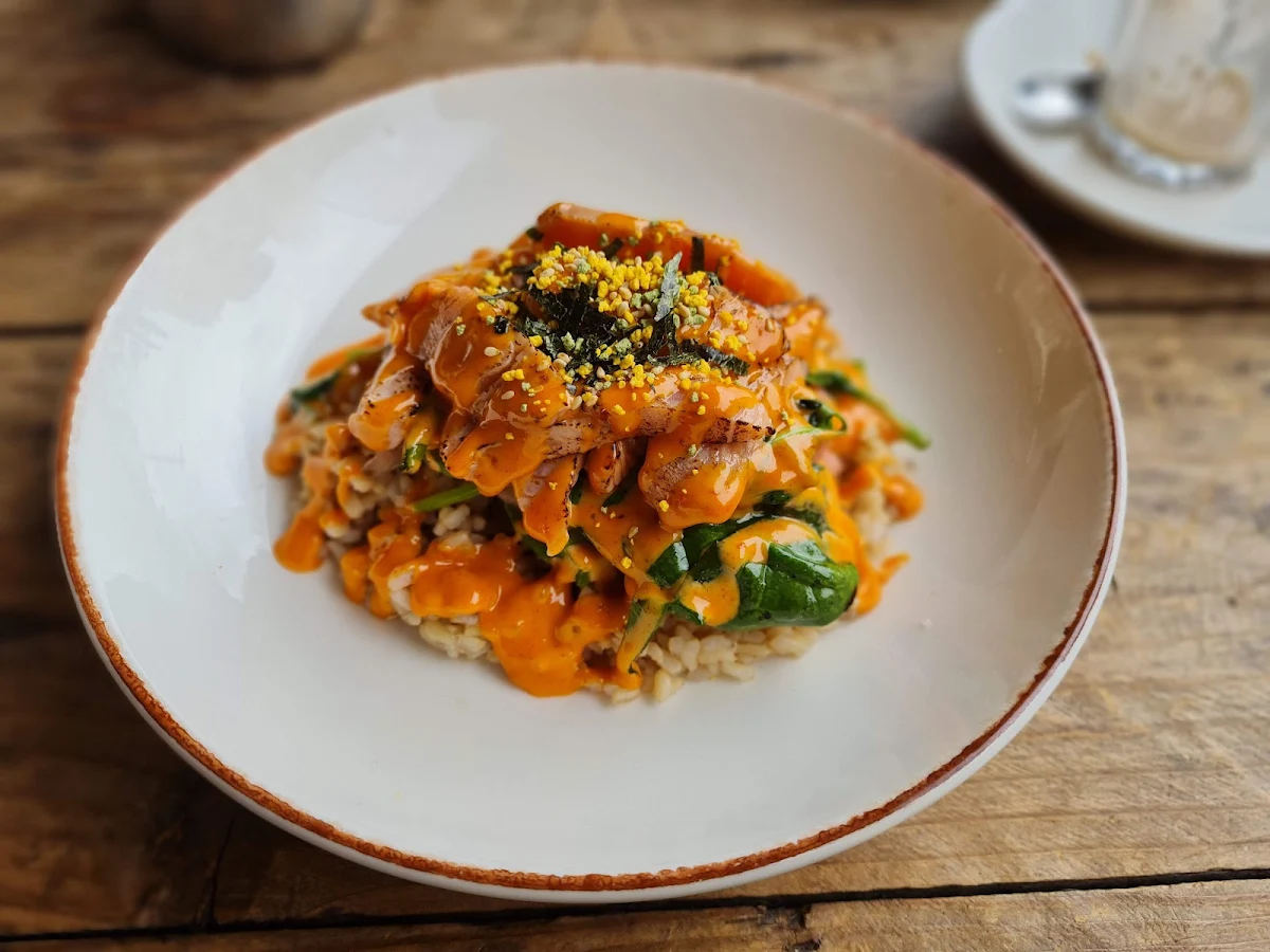 Salmon Stack, White Bricks Cafe