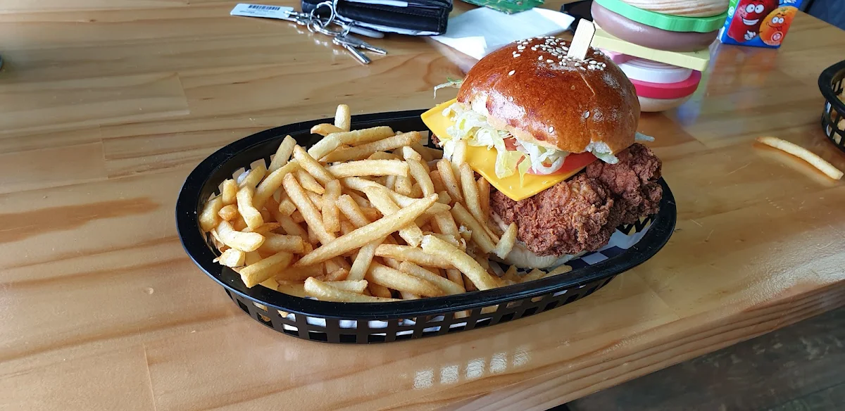 Fried Chicken Burger