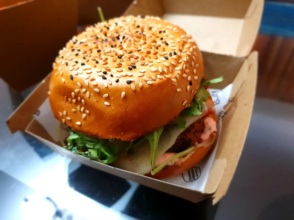 Fun Guy Mushroom Burger