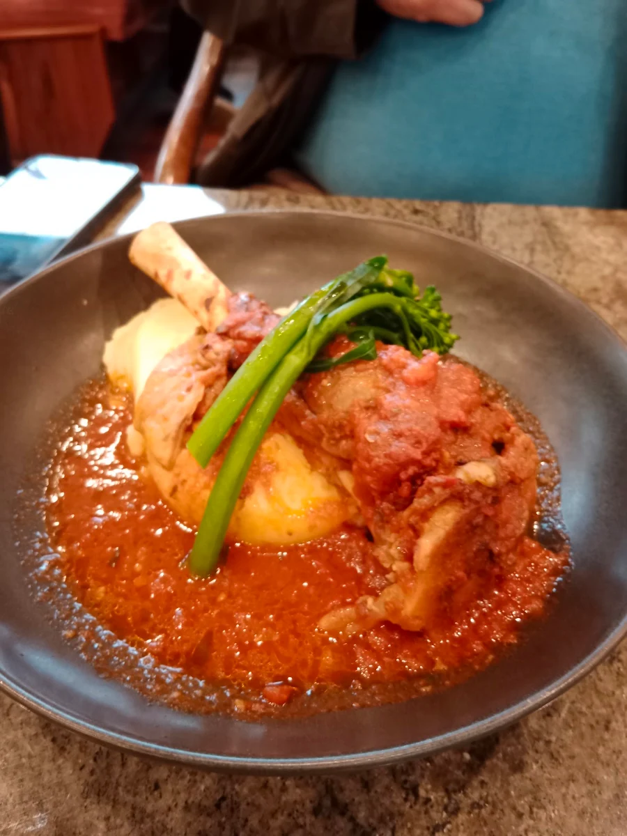 Lamb Shank, Doncho's Cafe
