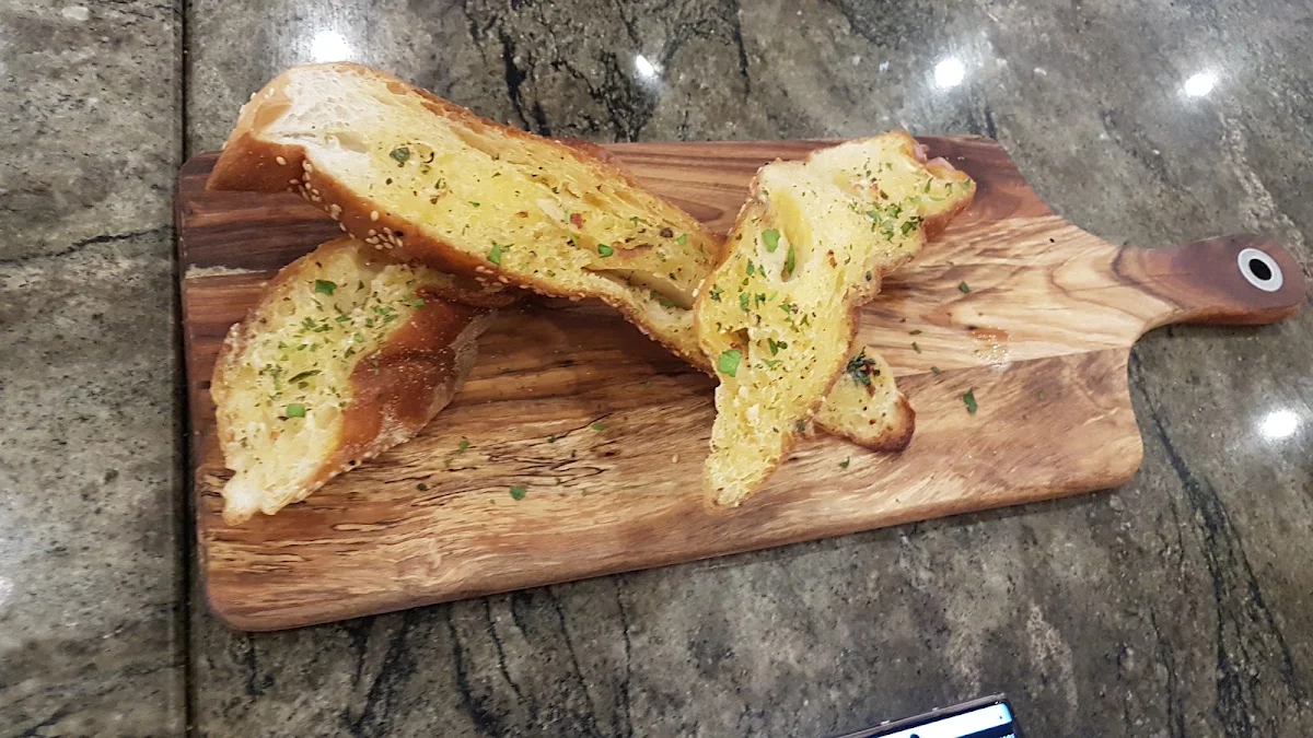 Turkish Garlic Bread, Doncho's Cafe