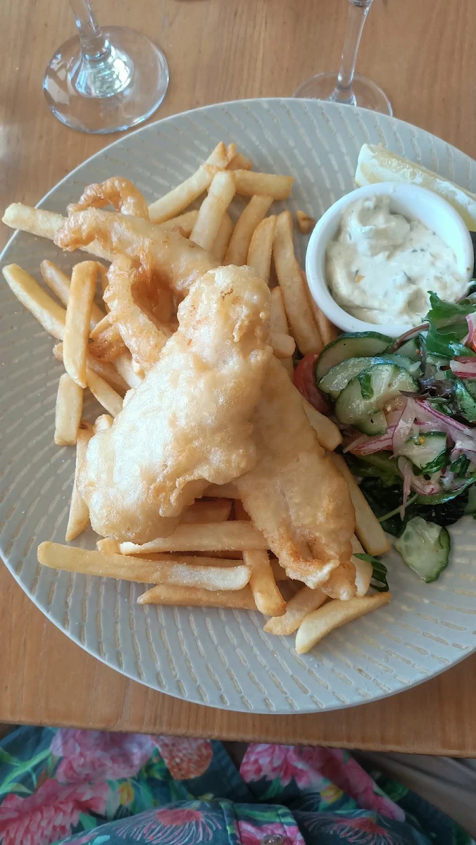 Flat Head Fillets Chips, The Lakehouse Pizza Bar and Grill