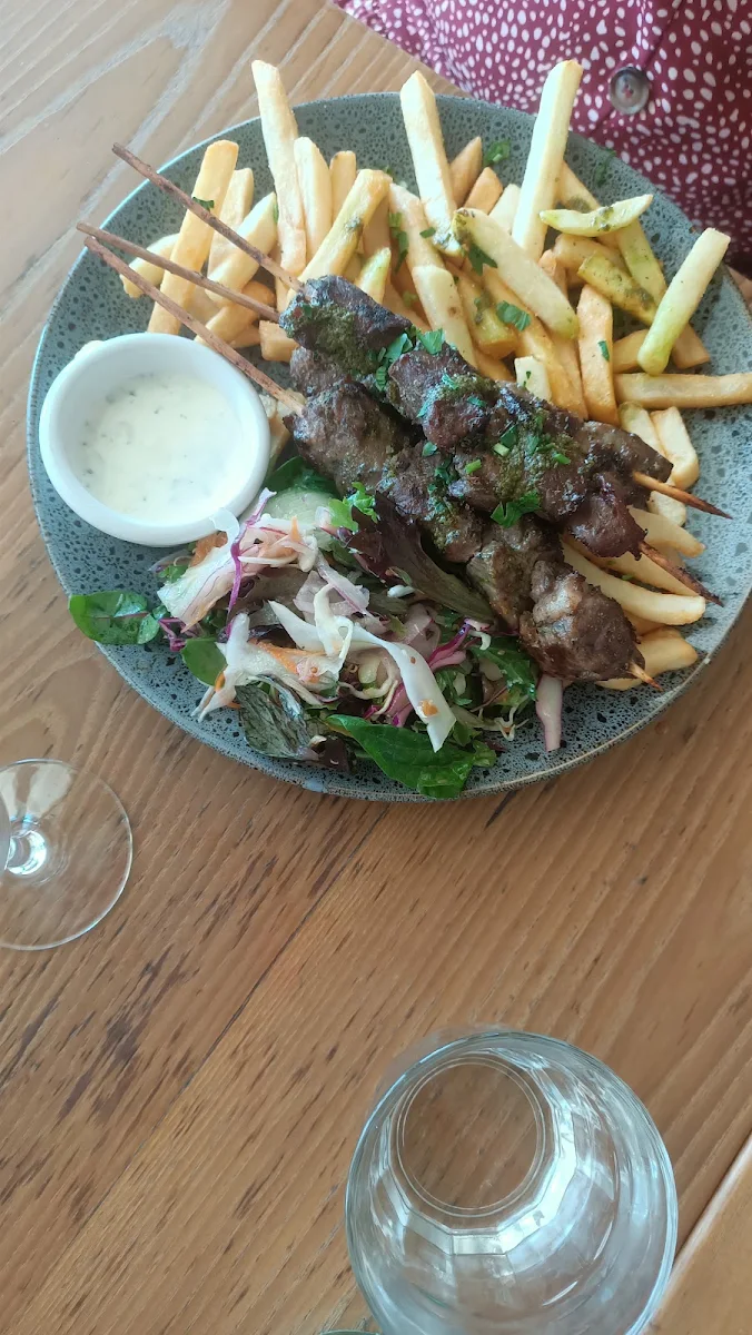 Lamb Kebab, The Lakehouse Pizza Bar and Grill
