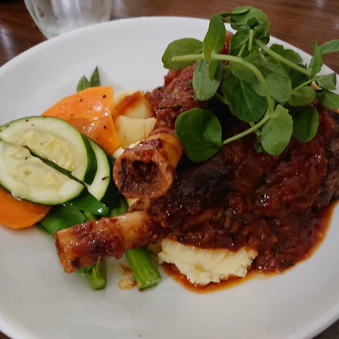 Lamb Shanks, The Lakehouse Pizza Bar and Grill