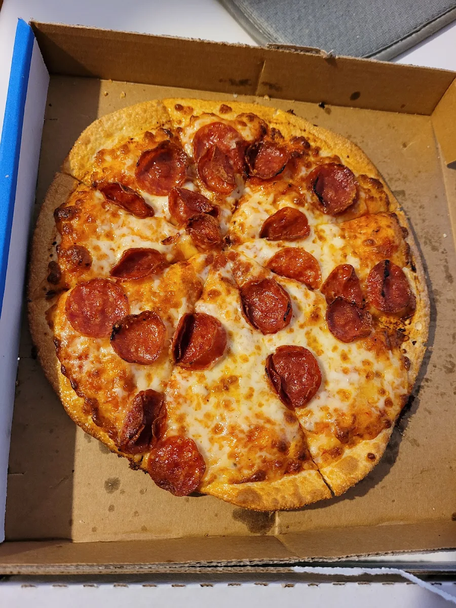 Pepperoni Pizza, Domino's Pizza Melton