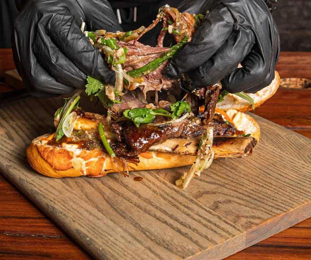 Vietnamese Steak Sandwich