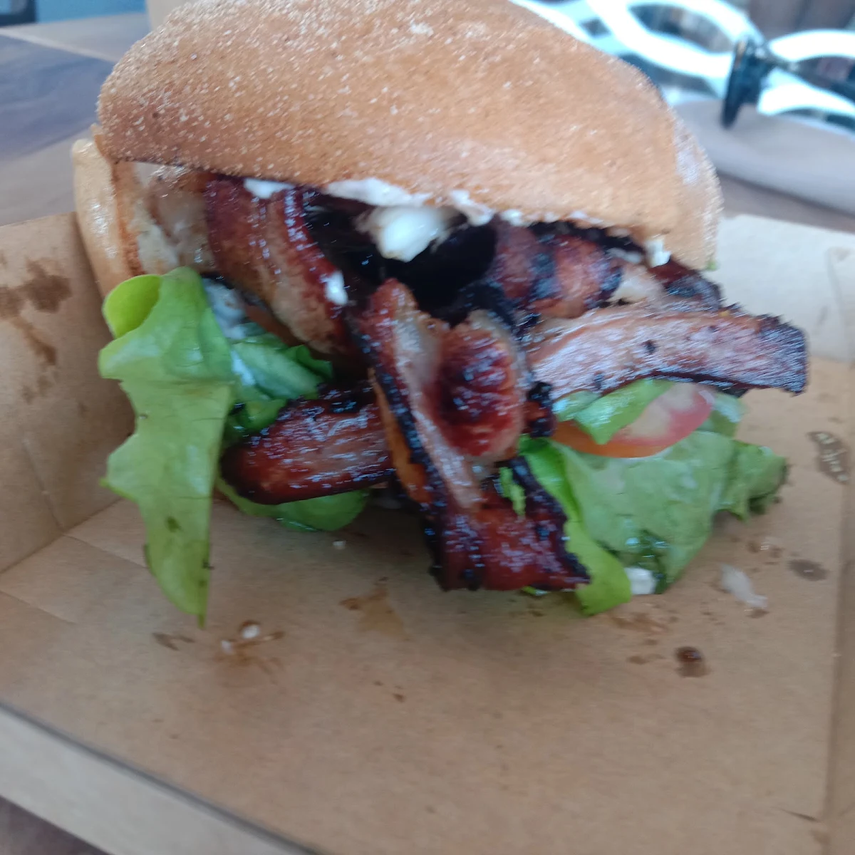Chicken Bacon Burger