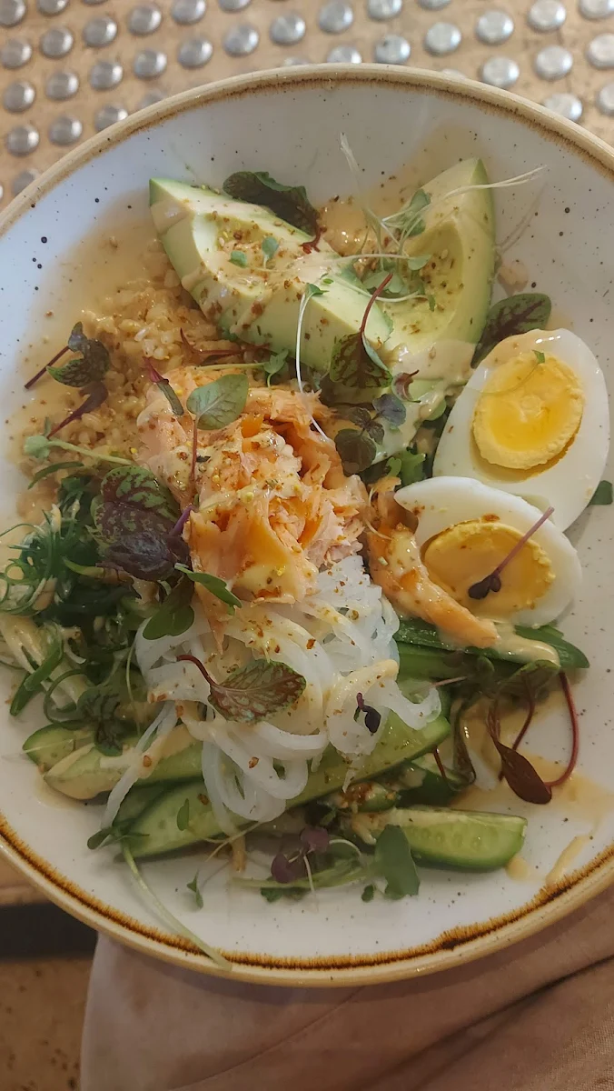 Hickory Smoked Salmon Bowl