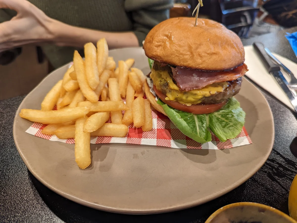 Beef Burger, The Stable Cafe