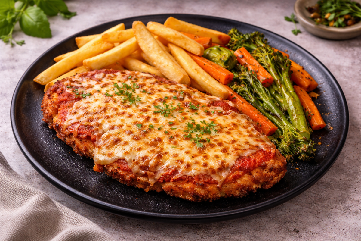 Traditional Chicken Parmigiana