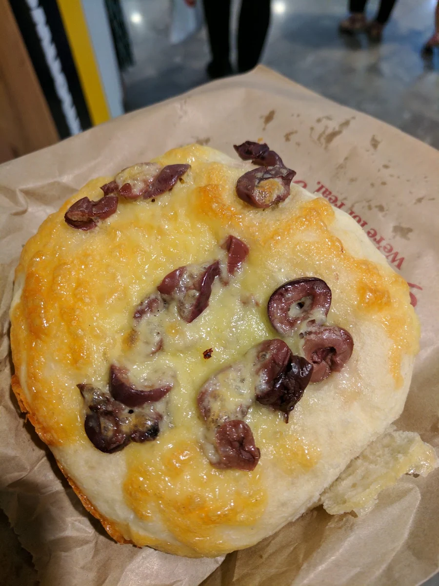 Cheese and Olive Bread