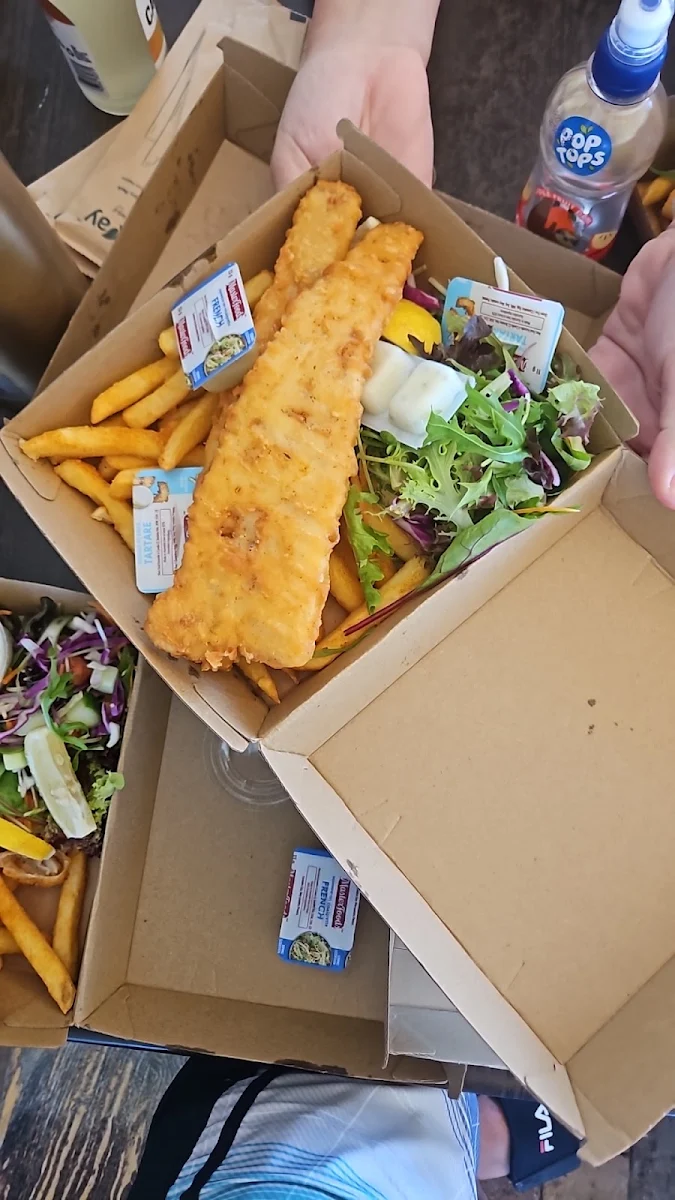 Large Chips, Dolphin Watch Cafe