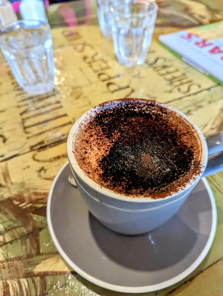 Latte, Blue Mist Cafe