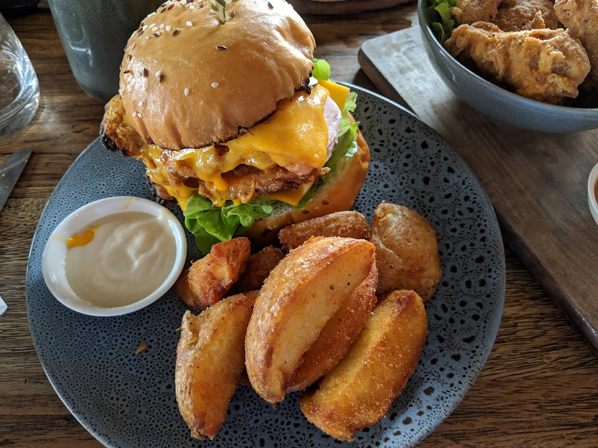 Southern Fried Chicken Burger