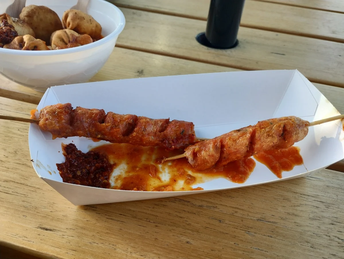 Deep Fried Sausage Nepali Style