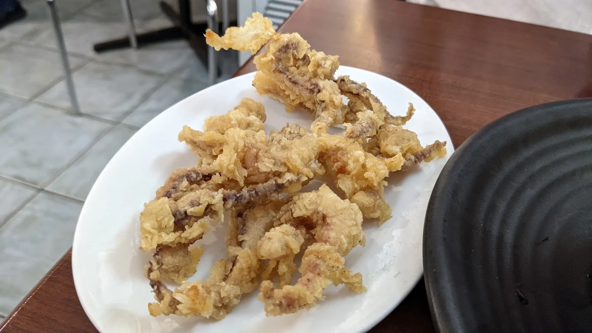 Fried Squid Tentacles, First Taste