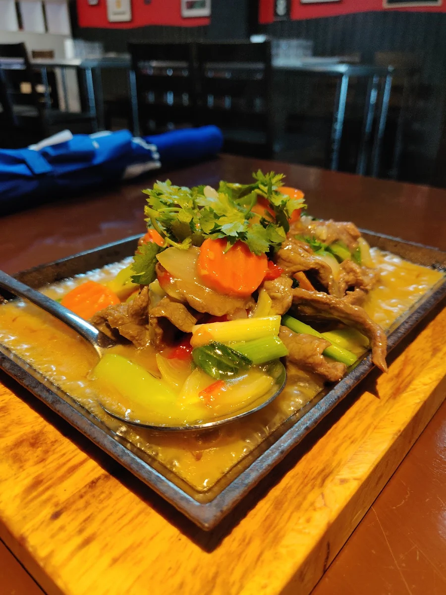 Beef Broccoli, Ekush Halal Restaurant Lakemba