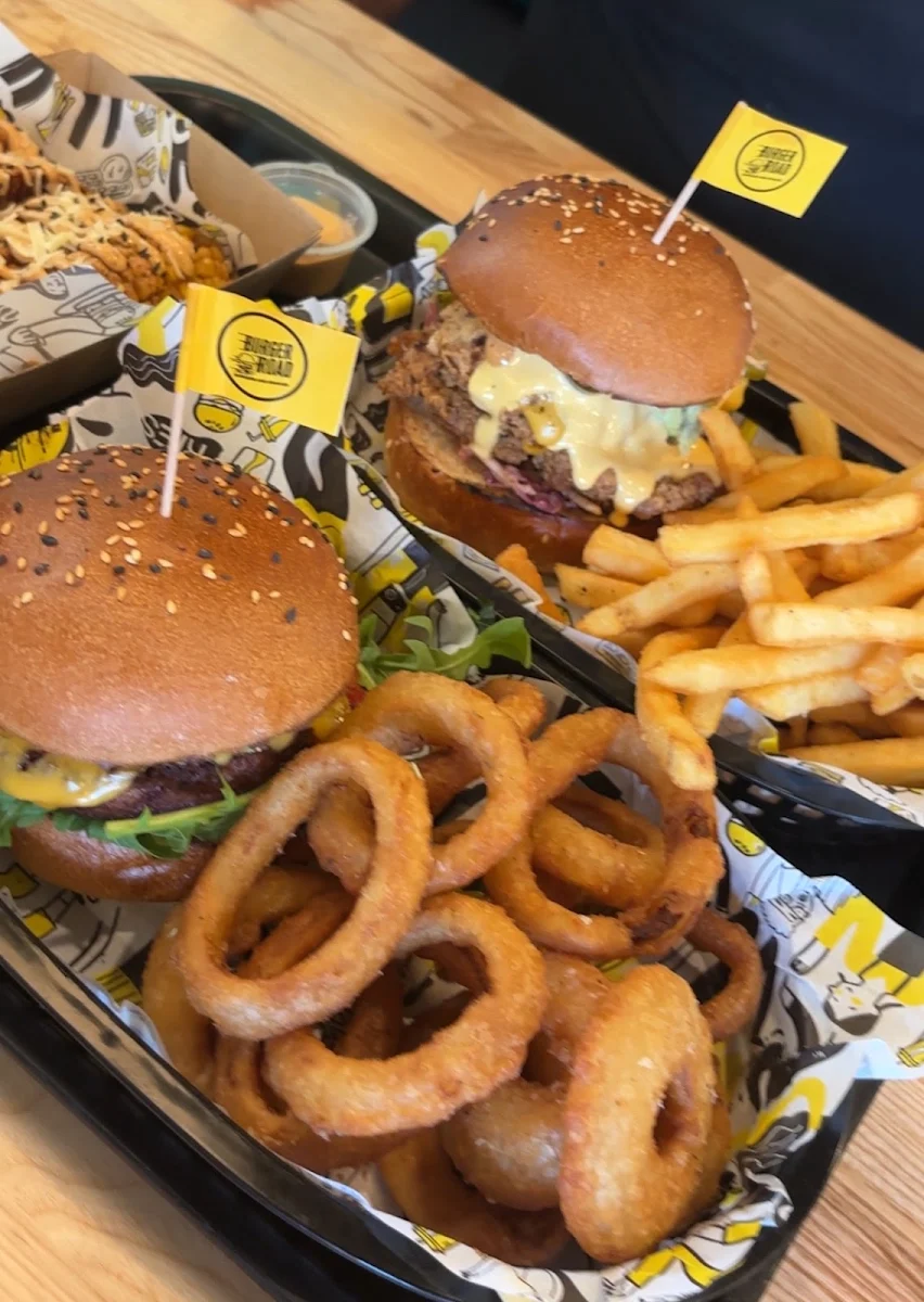 Veggie Burger, Burger Road Pakenham