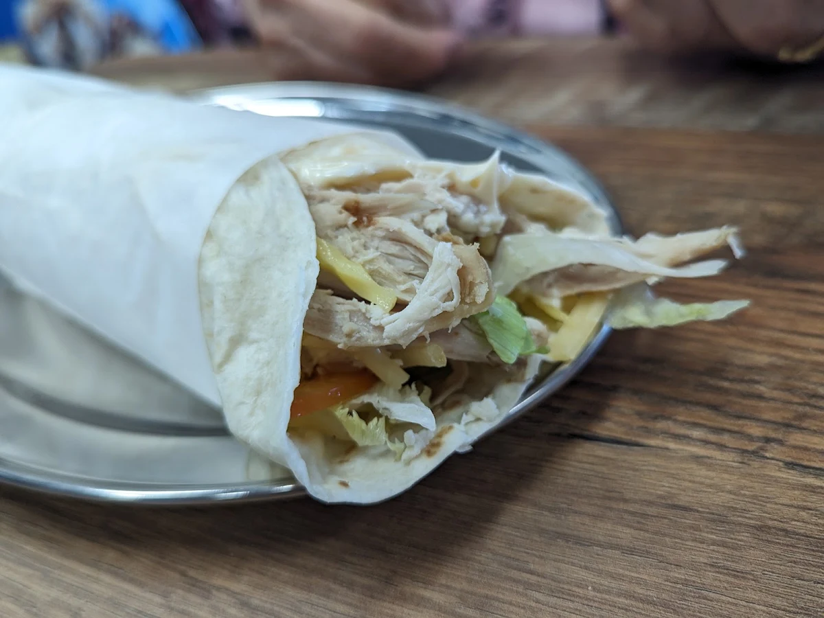 Charcoal Chicken Wrap