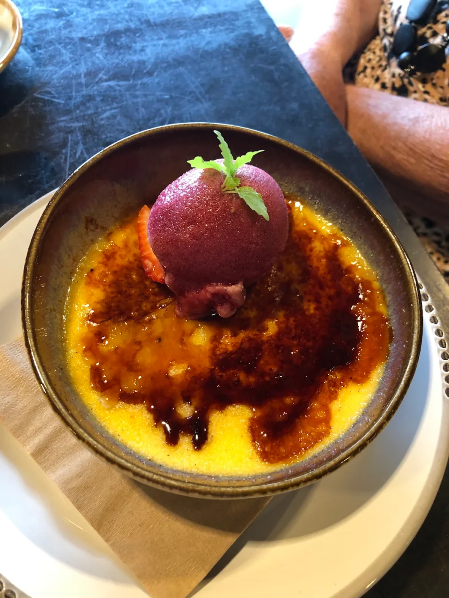 Crème Brulee, Stanley's Barn Restaurant & Bar