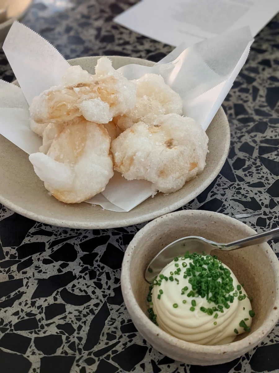 Potato Scallops, Leigh Street Wine Room