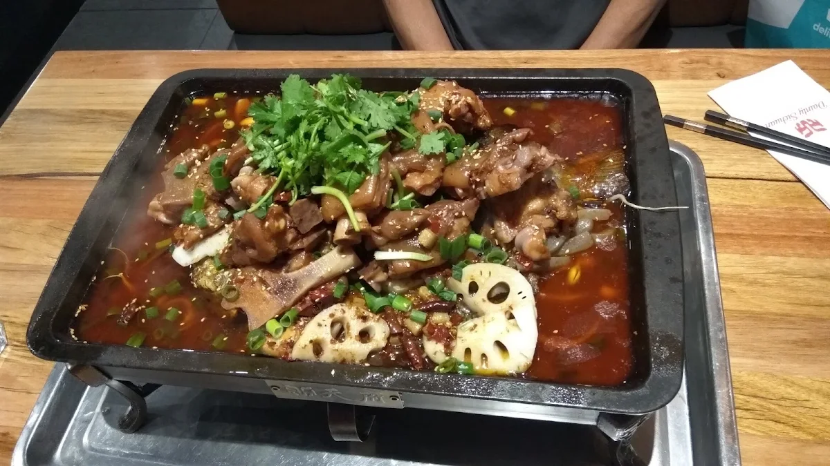 Spicy Crispy Grilled Fish Qing Jiang Fish