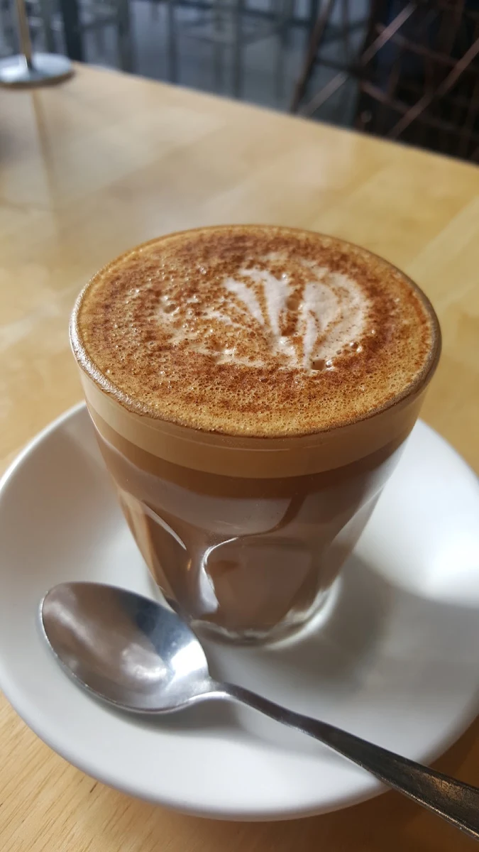 Cherry Dirty Chai Latte