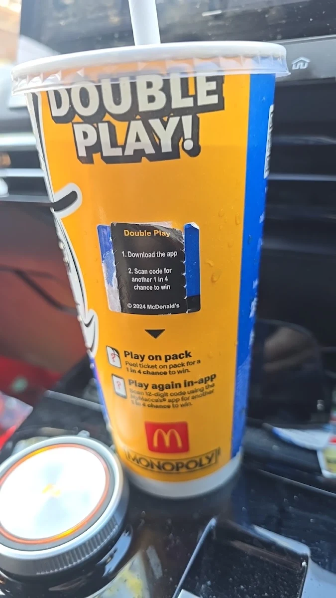 Coke Zero, McDonald's Stanmore