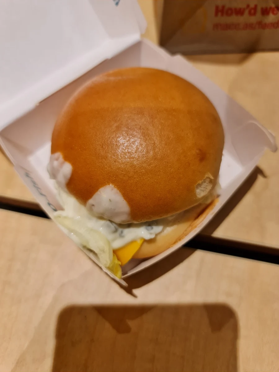 Fish Burger, McDonald's Stanmore