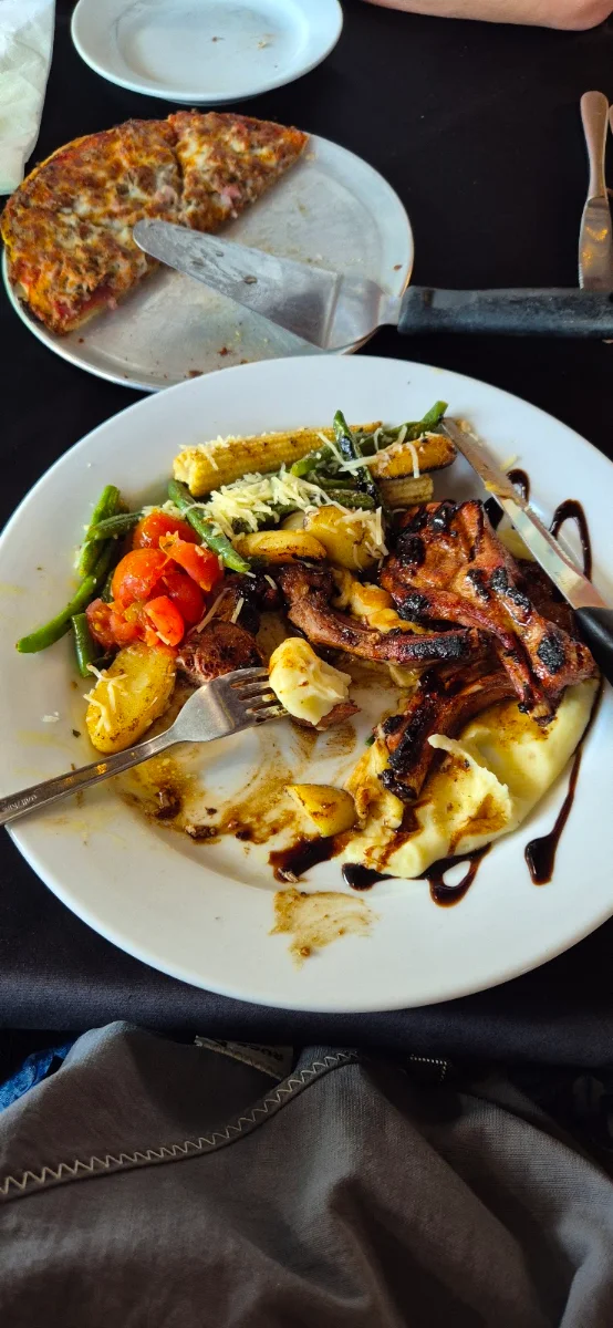 Lamb Chops, Bella Vista Pizza & Pasta