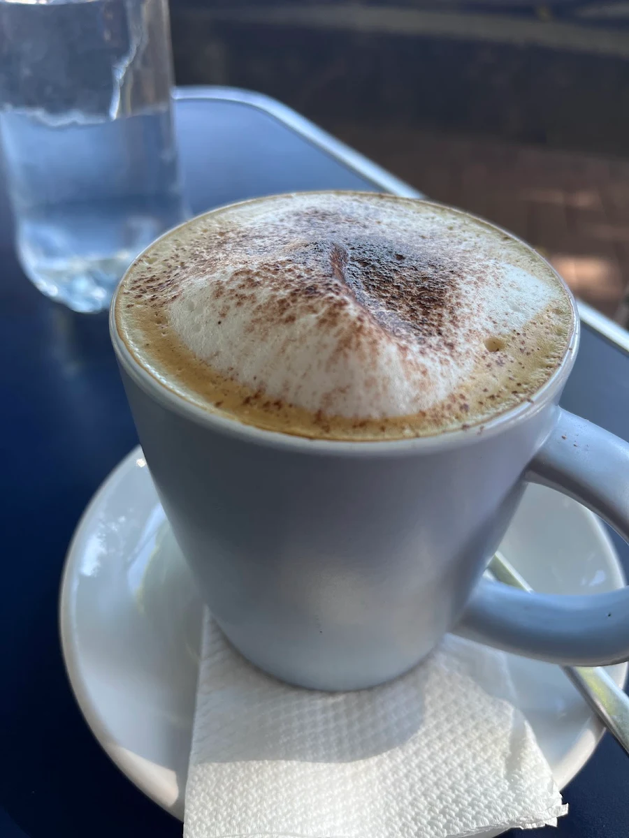 Cappuccino, Bay Blue Cafe