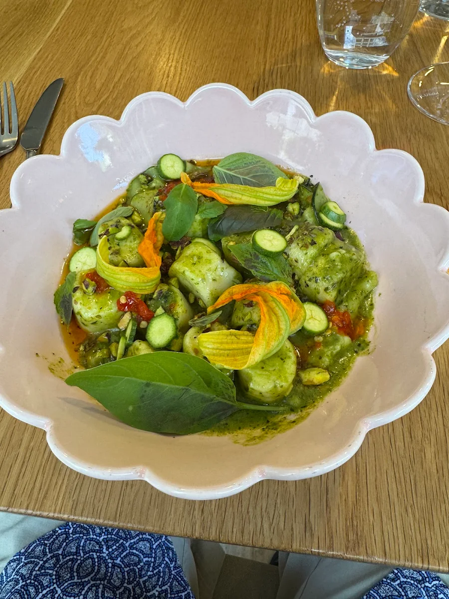 Ricotta Gnocchi Cavolo Nero Buffalo Mozzarella Chilli