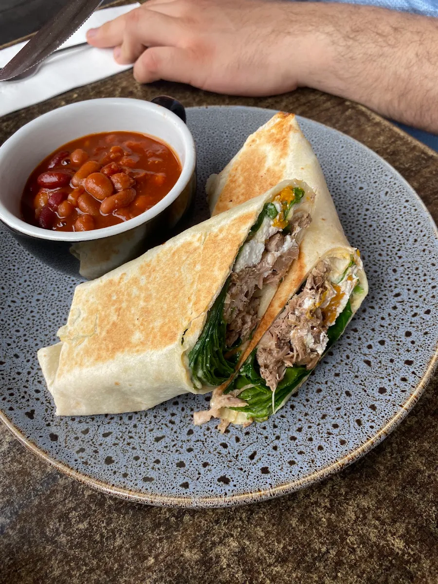 Lamb Wrap, Back Galley Cafe