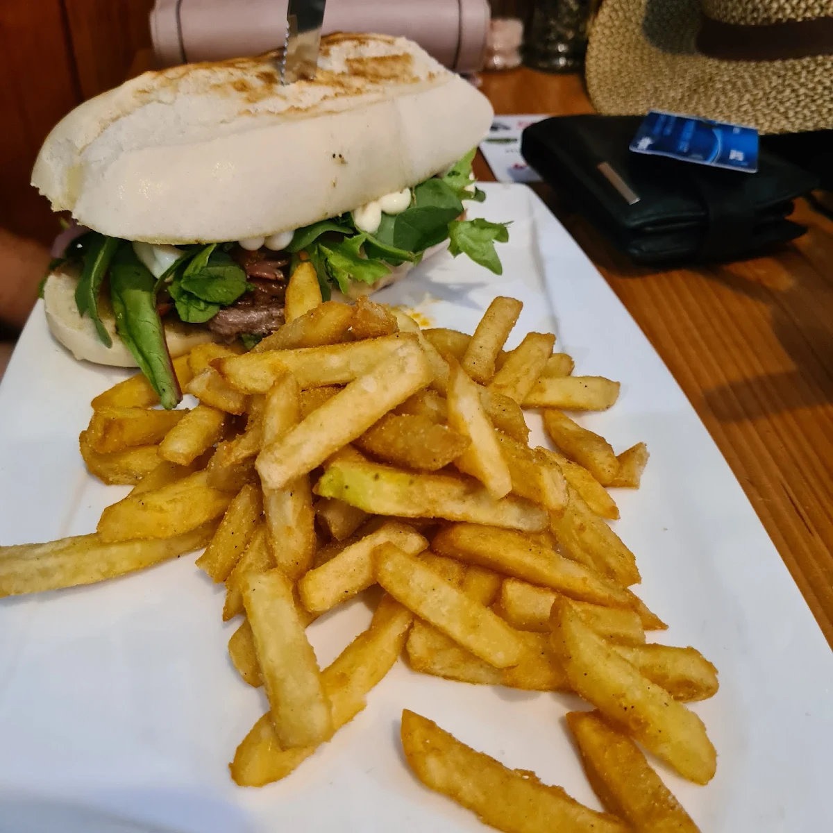 Ploughman's Steak Sandwich