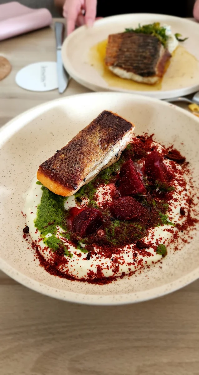 Salmon, Jensens Restaurant