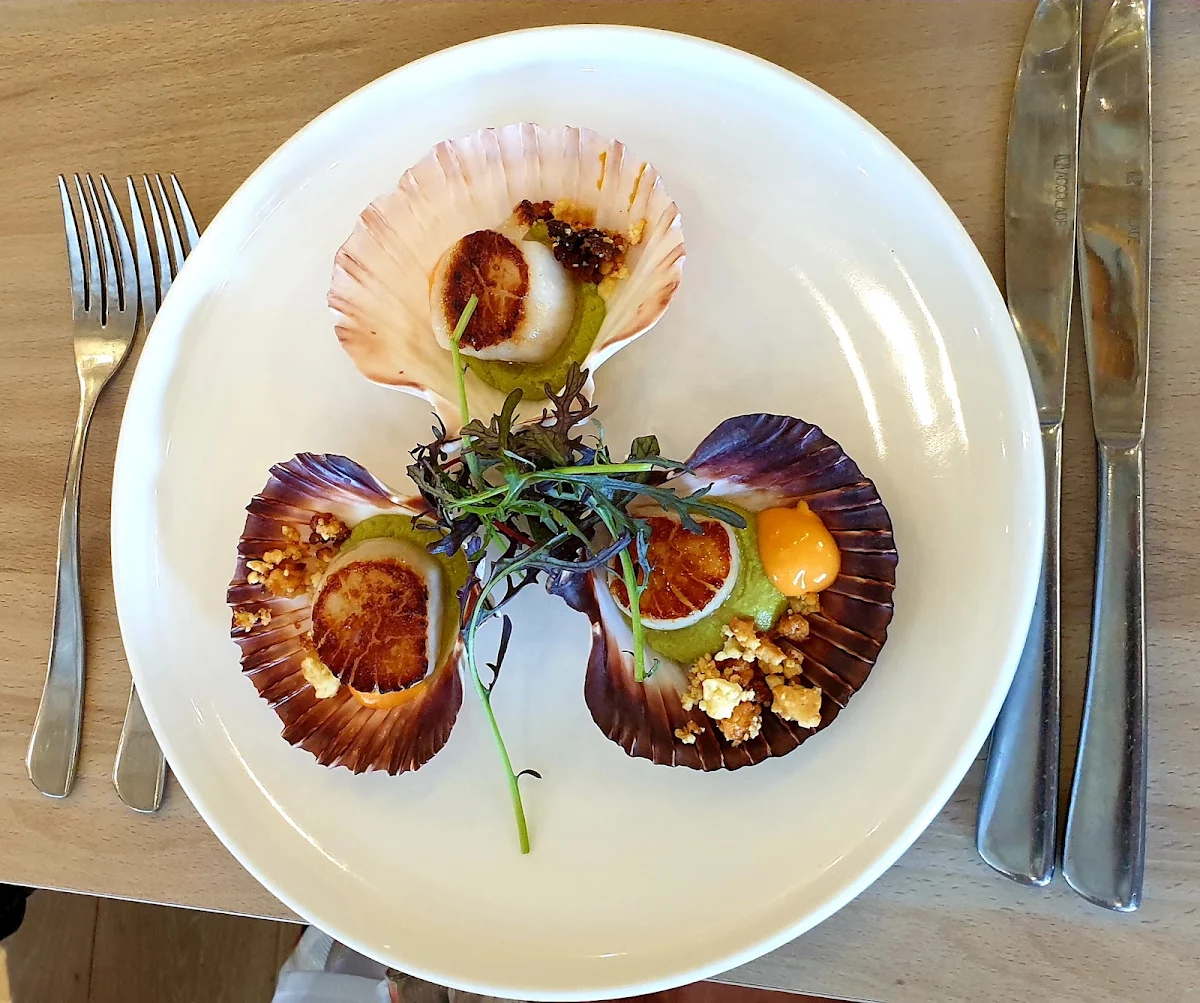 Scallops, Jensens Restaurant