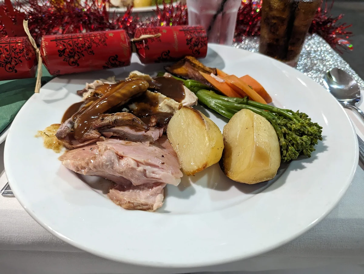 Roast Chicken Baked Ham & Vegetables