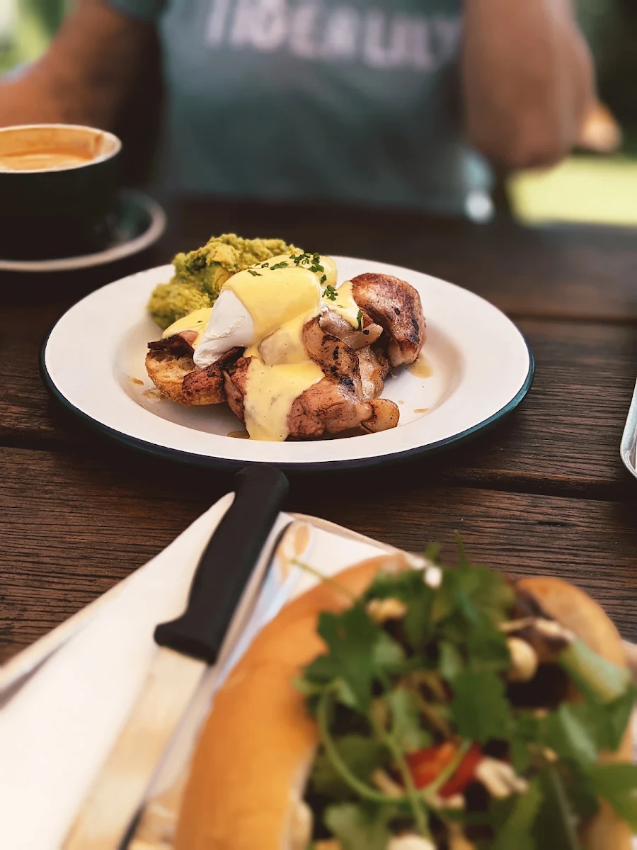 Eggs Benedict on Sourdough